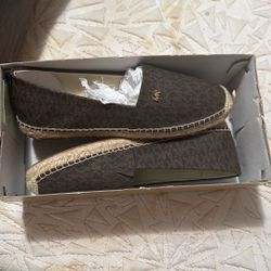 Michael Kors Brown Slip On 