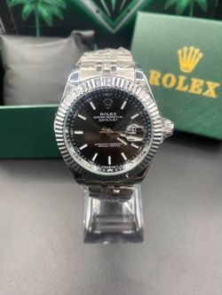 Datejust Designer Watch Black Dial *Box+Vid Included*