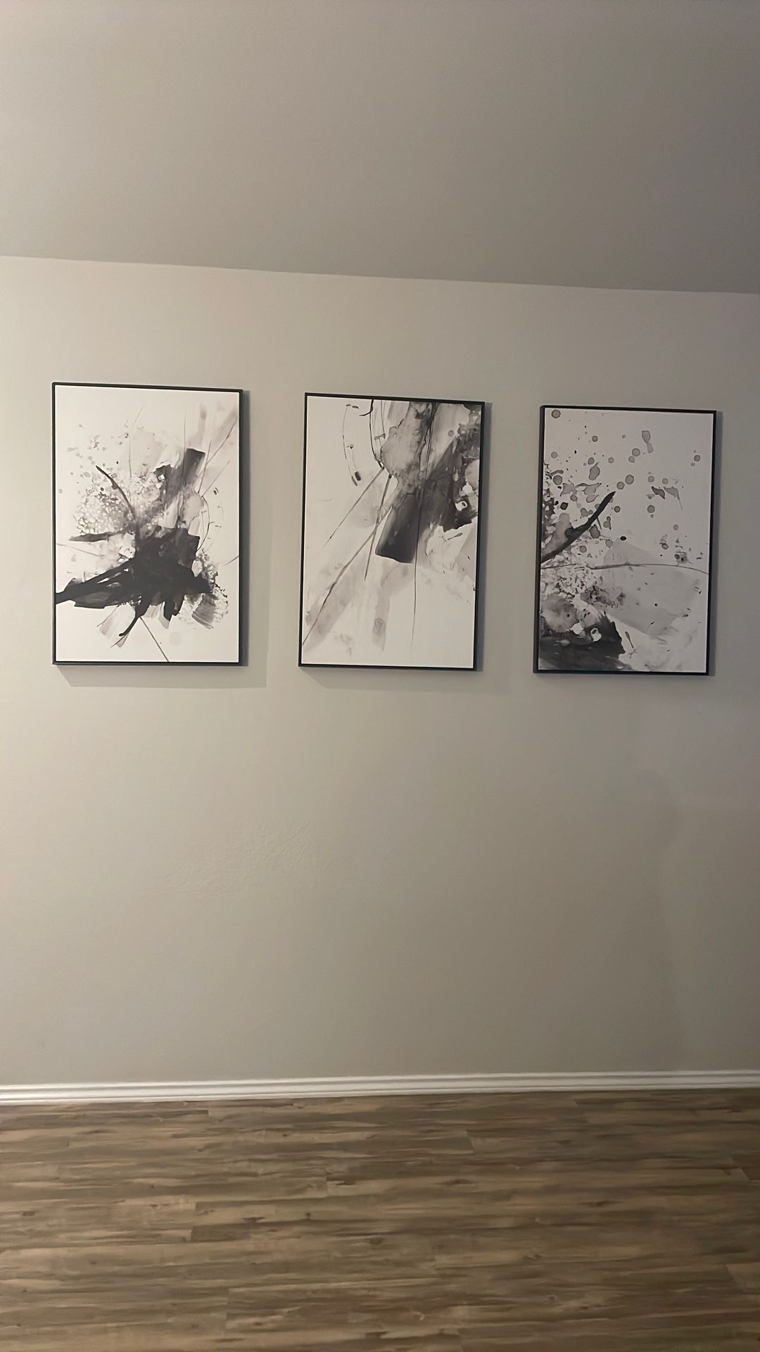 Black & White Modern Wall Art Canvas Frames