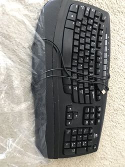 Logitech ergonomic keyboard