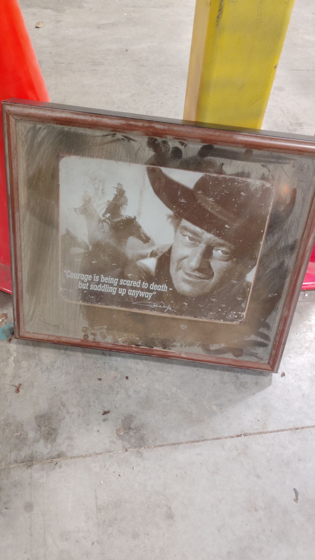 John Wayne set
