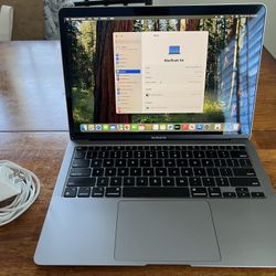 Apple MacBook Air M1 A2337 (Late 2020) 13.3" Laptop Computer 256GB SSD 8GB RAM - Space Gray