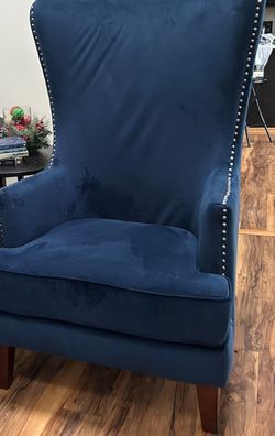 Blue Chair Semi New 