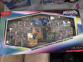 Lucario & Tyranitar Prismatic Box