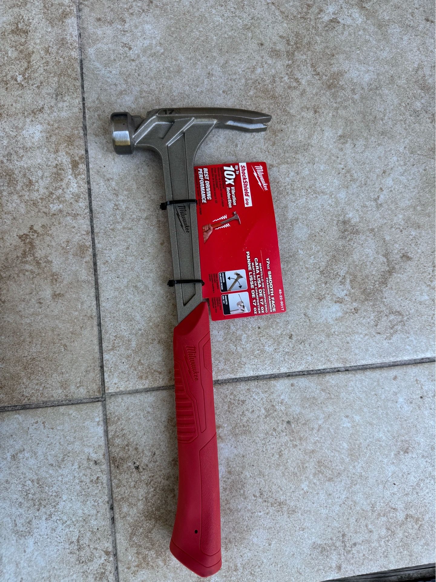 Milwaukee 17 oz. Smooth Face Framing Hammer