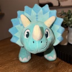 Disney Parks Animal Kingdom Dinoland Dinosaur Triceratops 14" Plush