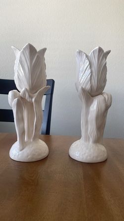 Ceramic Japanese Candle stick holder
