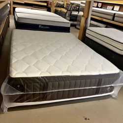 Queen Size Mattress Stearns Foster LUX ESTATE MOORE Pillow Top 14” inches Thick Direct From Factory Same Day Delivery 