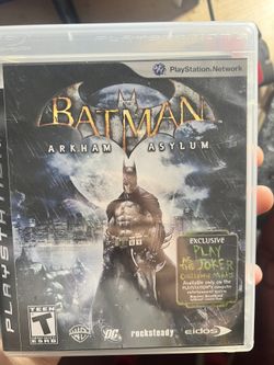 Batman Arkham Asylum Game
