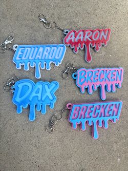 3D Personalized Keychain