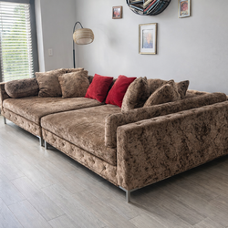 Luxury Deep Seat Sectional Couch – Seats 6 – Originally $2,000