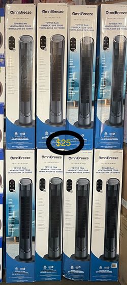 40” Tower Fan By OmniBreeze