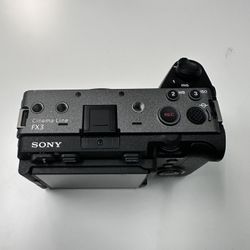 Sony FX3 With XLR Handle