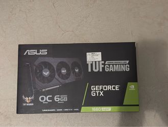 ASUS TUF Gaming GeForce GTX 1660 Super OC 6GB