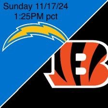 Chargers Vs. Bengals 