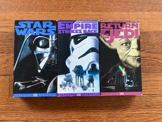 The Original Star Wars Trilogy VHS Tapes