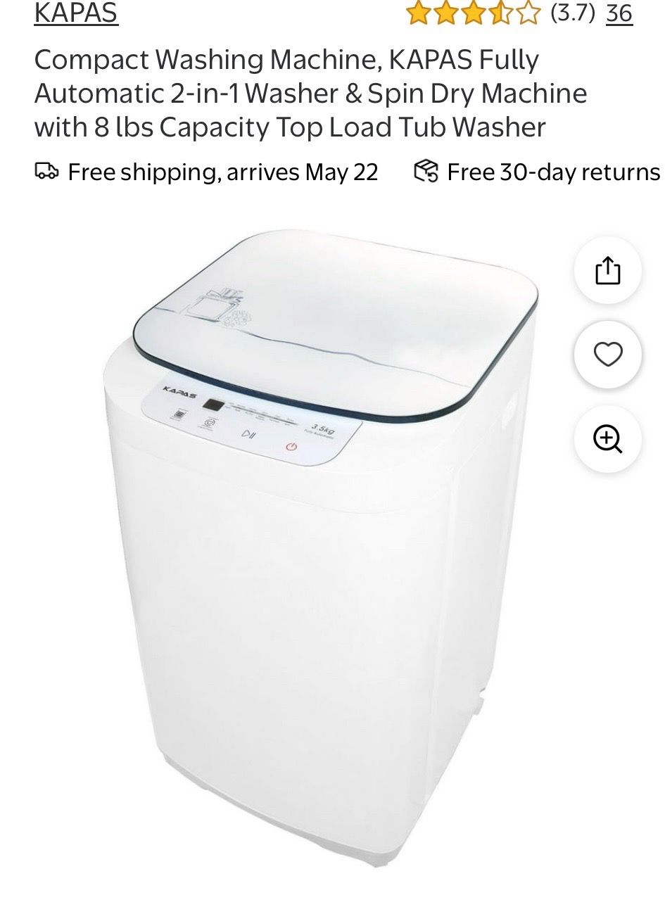 Portable washing machine 3.5kg