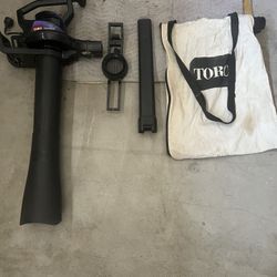 Toro Leaf Blower And Vacuum