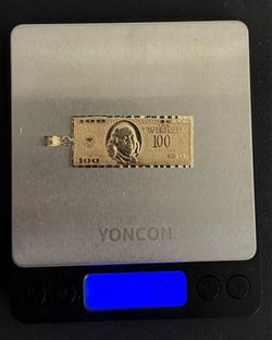 10k solid yellow gold pendant