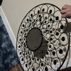 Mirror With Fancy Design