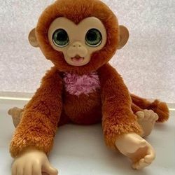 FurReal Friends Cuddles My Giggly Monkey Interactive Plush Toy.