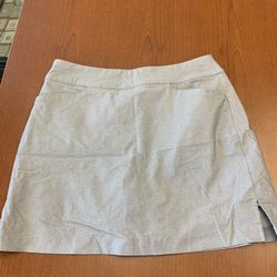 Womens 8 Medium Lady Hagen Grey Skort 