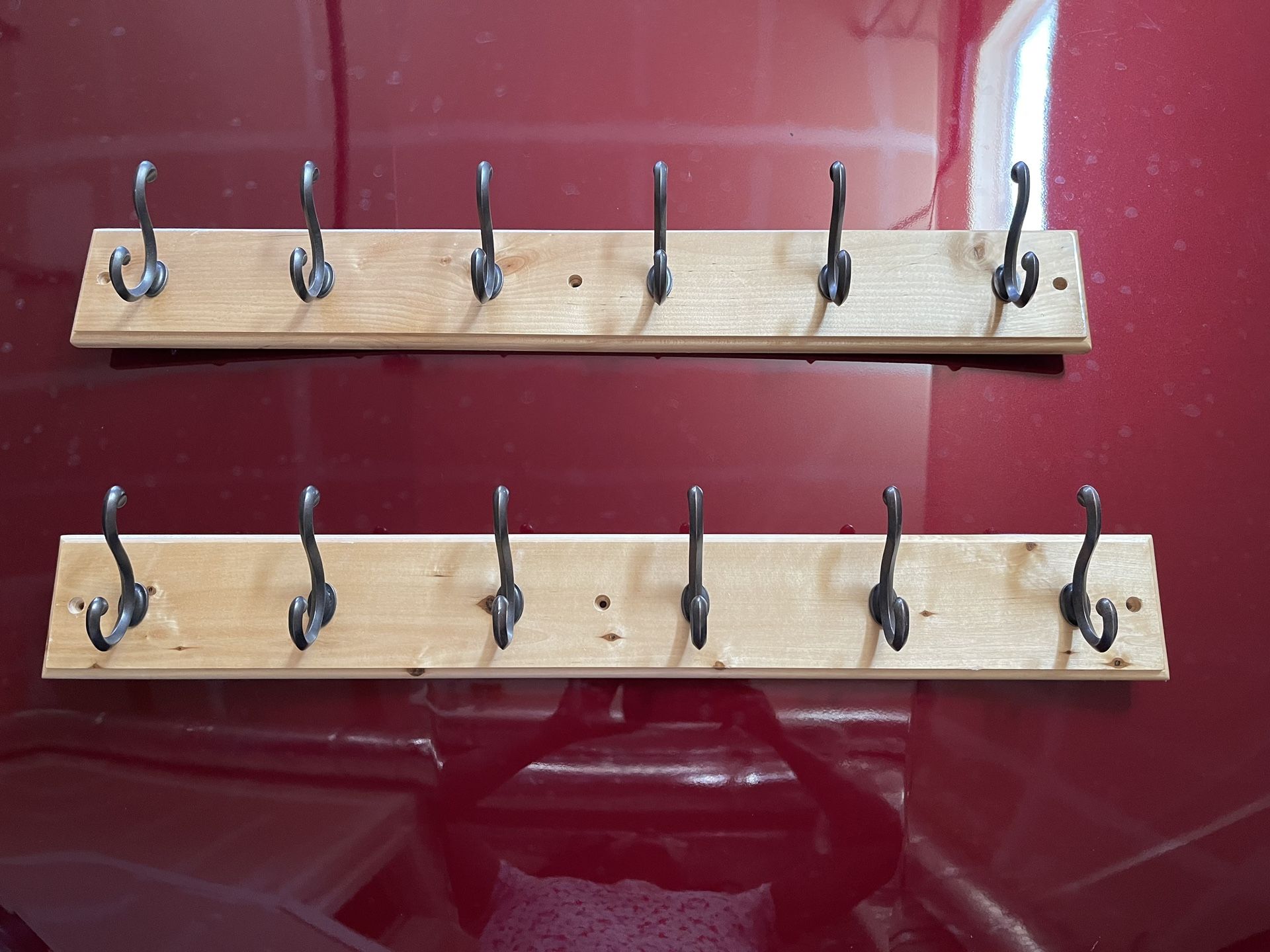 2 New Multi hook Hanging Racks