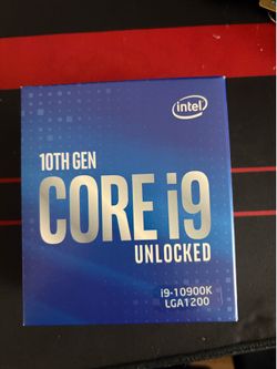 Intel 10th gen i9-10900k processor