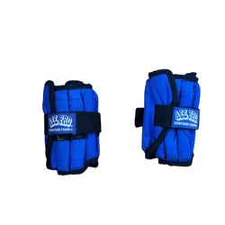 ALL PRO 2 10 Lb Pound  Adjustable Ankle Weight Contour Foam Style Single 16 Bars