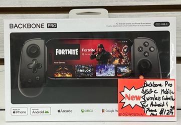 Backbone Pro USB-C Mobile & Wireless Controller For Android & iPhone New