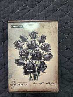 Supre Owls Black Rose Building Set