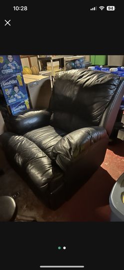 Leather Recliner Chair