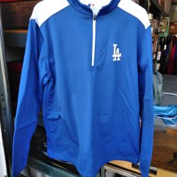 DODGERS QUARTER ZIP PULLOVER