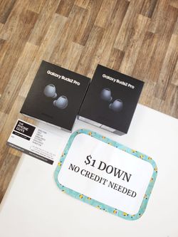 New Samsung Galaxy Buds 2 Pro - 90 DAY WARRANTY - $1 DOWN - NO CREDIT NEEDED 