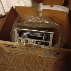 Vintage Pioneer Cassette Car Stereo Kp,373 Never Played.