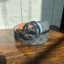 Leather belt