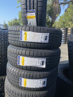SET GOODYEAR ASSURANCE ALL SEASON 205/55/16 BRAND NEW 50,000 MILES GUARANTY $350 PRICE INCLUDES PROFESSIONAL INSTALLATION AND TAX