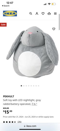 Bunny night light IKEA