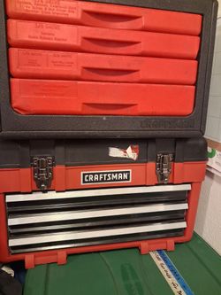 Two Craftsman tool boxes