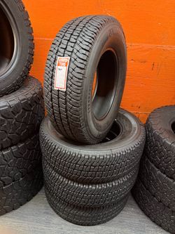 245/75R17 Michelin LTX A/T High Tread Full Set of 4 Tires
