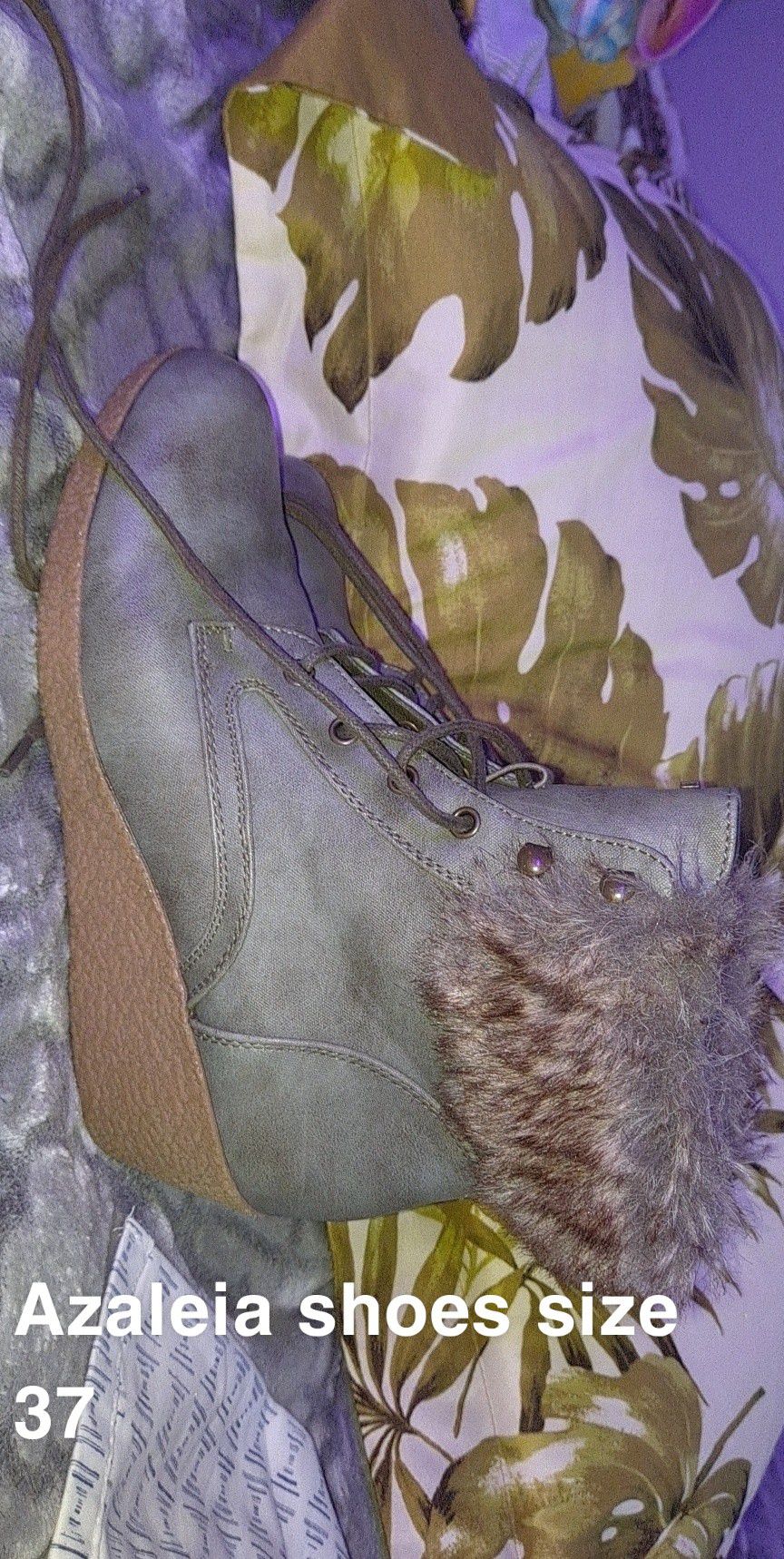 Azaleia Fur Boots