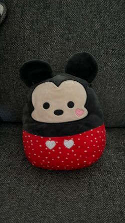 Squishmallow Mickey Mouse Valentine Edition Plush