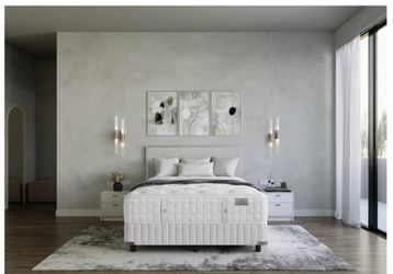 Aireloom California King Vitagenic Handmade CopperTech Silver ll 14" Luxury Firm Luxetop Mattress