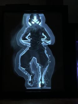 The Last Airbender: The Avatar 8.5 X 11in Shadowbox_Lightbox