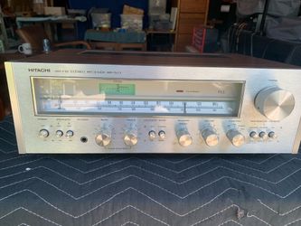 ***Hitachi SR-503 Silver Face Receiver. Excellent ***