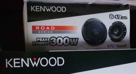 Kenwood 6.5" Speakers Brand New