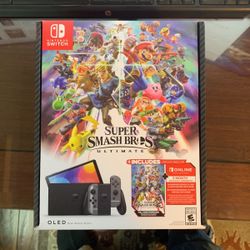 Nintendo Switch OLED Super Smash Brothers Ultimate