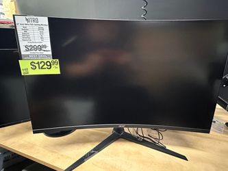 MONITOR SALE! 31.5" Acer Nitro FHD 1920x1080 Curved Gaming Monitor ED320QR Product details Take your first step into gaming with an ED0 series monit