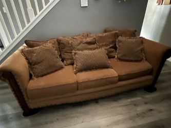 Free light brown couch