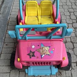 Jeep Kids Barbie Ride-On